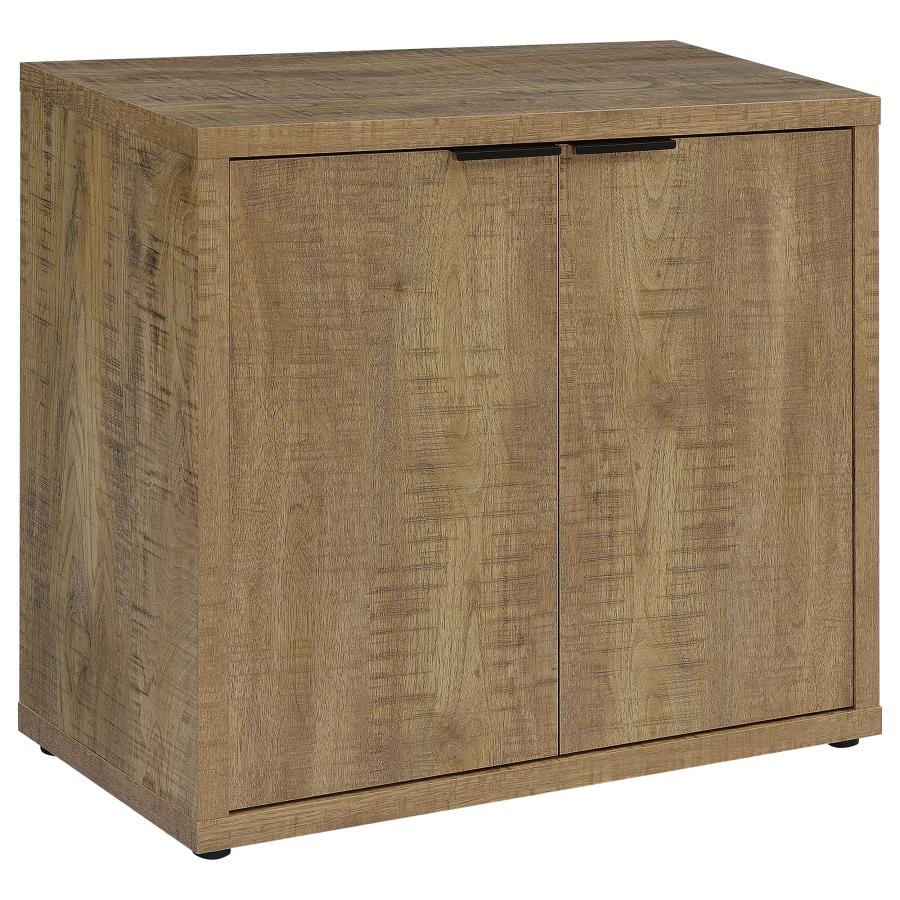 Pepita 2-door Engineered Wood Accent Cabinet Mango Brown - 950394
