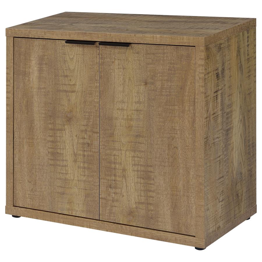 Pepita 2-door Engineered Wood Accent Cabinet Mango Brown - 950394