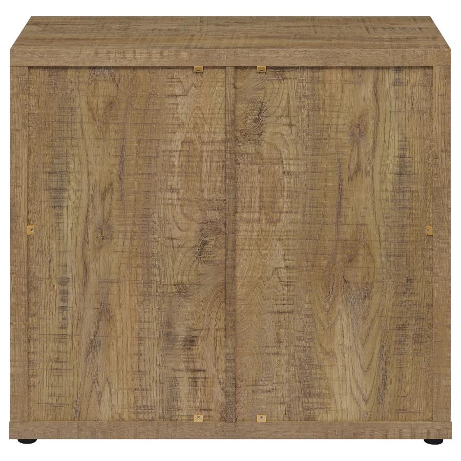 Pepita 2-door Engineered Wood Accent Cabinet Mango Brown - 950394