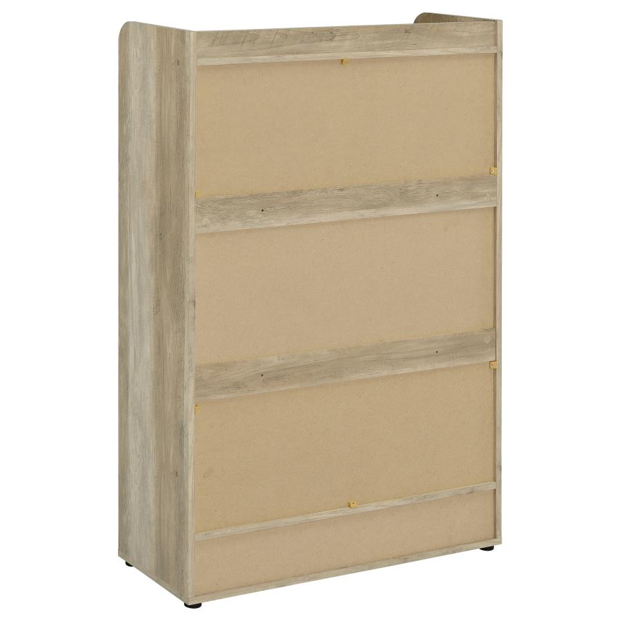 Denia 3-tier Engineered Wood Shoe Cabinet White - 950403