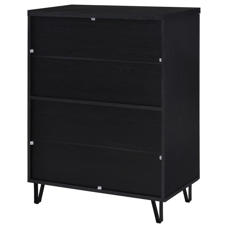 Brixton 2-door Entryway Shoe Storage Cabinets Black - 950422
