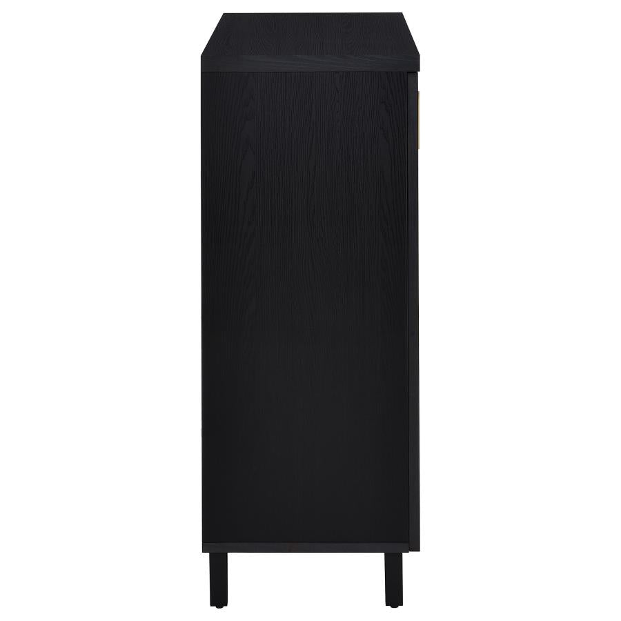Brixton 2-door Entryway Shoe Storage Cabinets Black - 950422