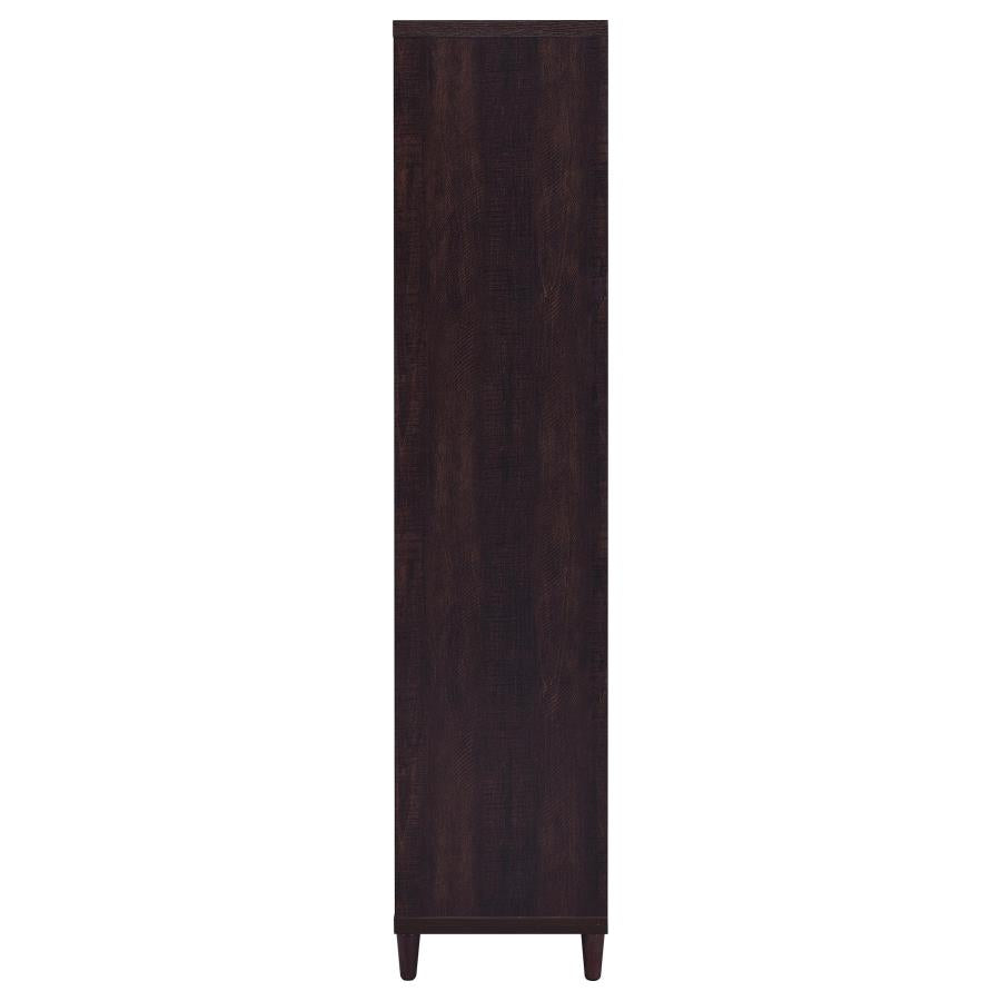 Wadeline 2-door Tall Accent Storage Cabinet Rustic Tobacco - 950724