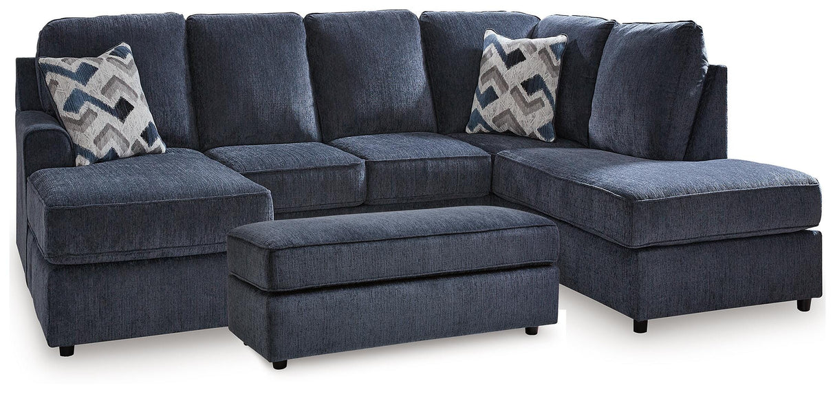Albar Place 2-Piece Sectional and Ottoman - 95302U1