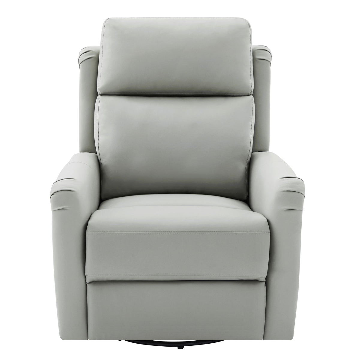 Manual Recliner Swivel Rocking Chair With 8 Point Massage And Heating