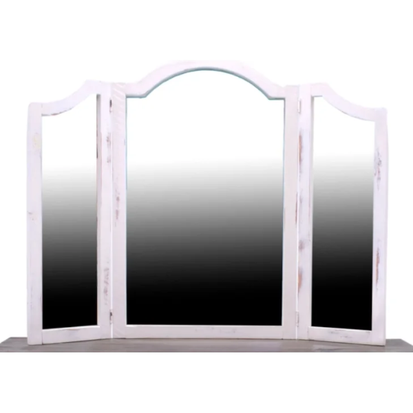 VB MARTHA WHITE VANITY MIRROR - MARVMN