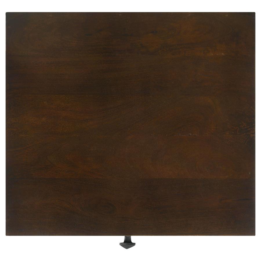 Ezra 1-drawer Rectangular Accent Side Table Coffee Brown - 959539