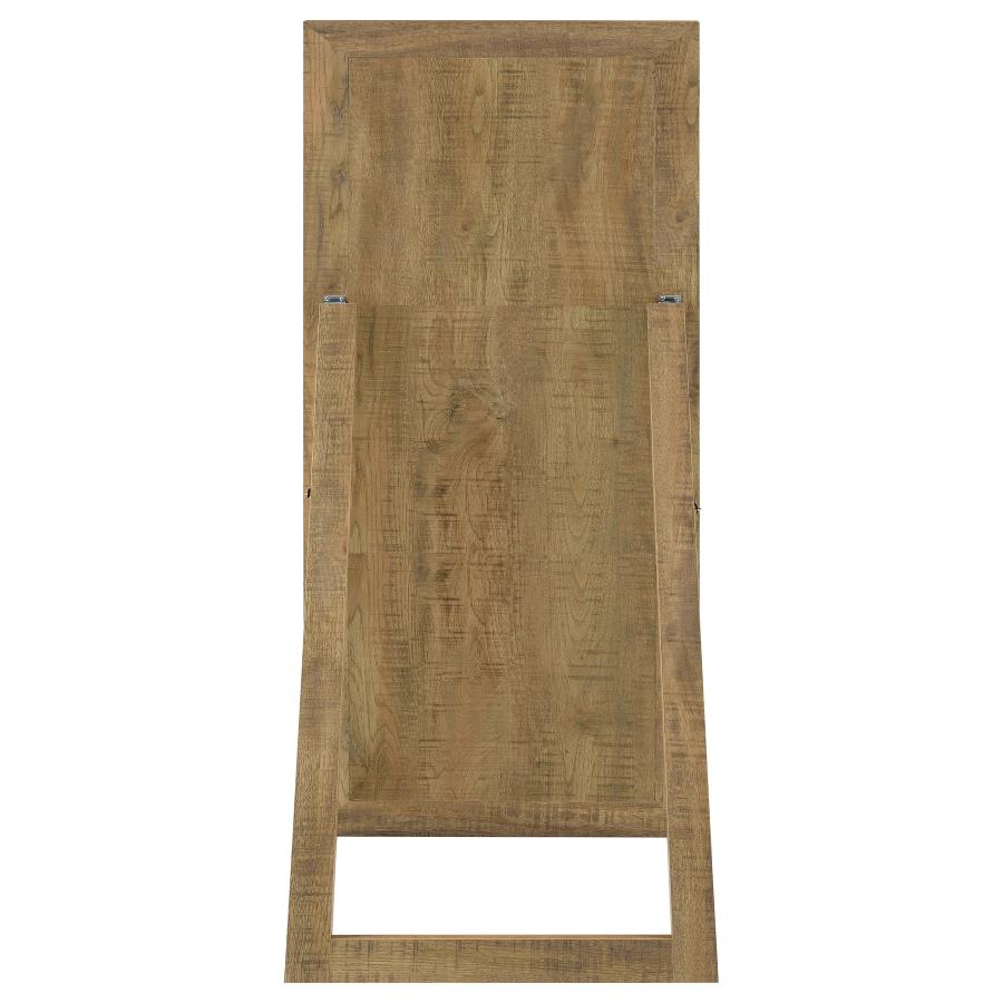 Cadence Tempered Glass Full Length Standing Mirror Mango - 961654