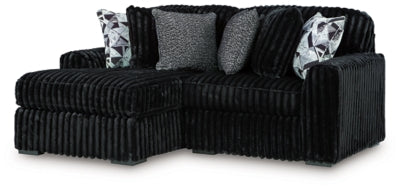 Midnight-Madness 2-Piece Sectional with Chaise - 98103S13