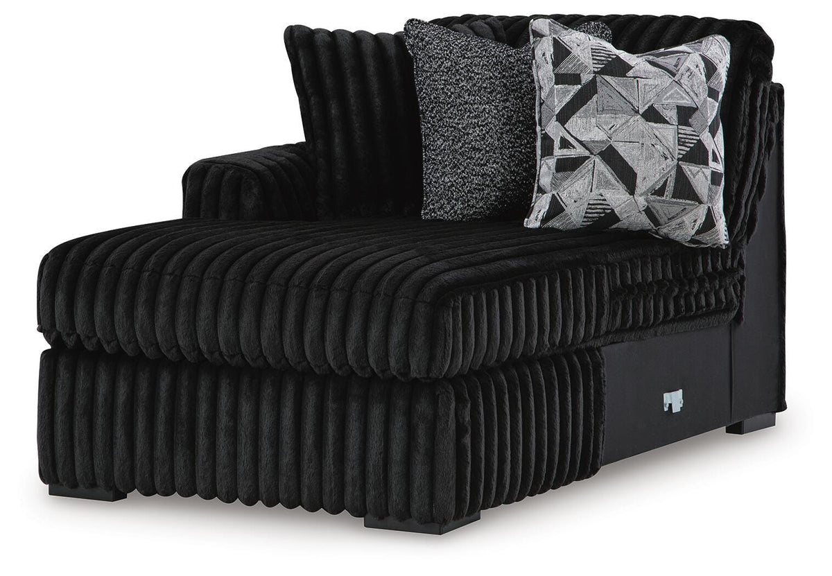 Midnight-Madness Left-Arm Facing Corner Chaise - 9810316