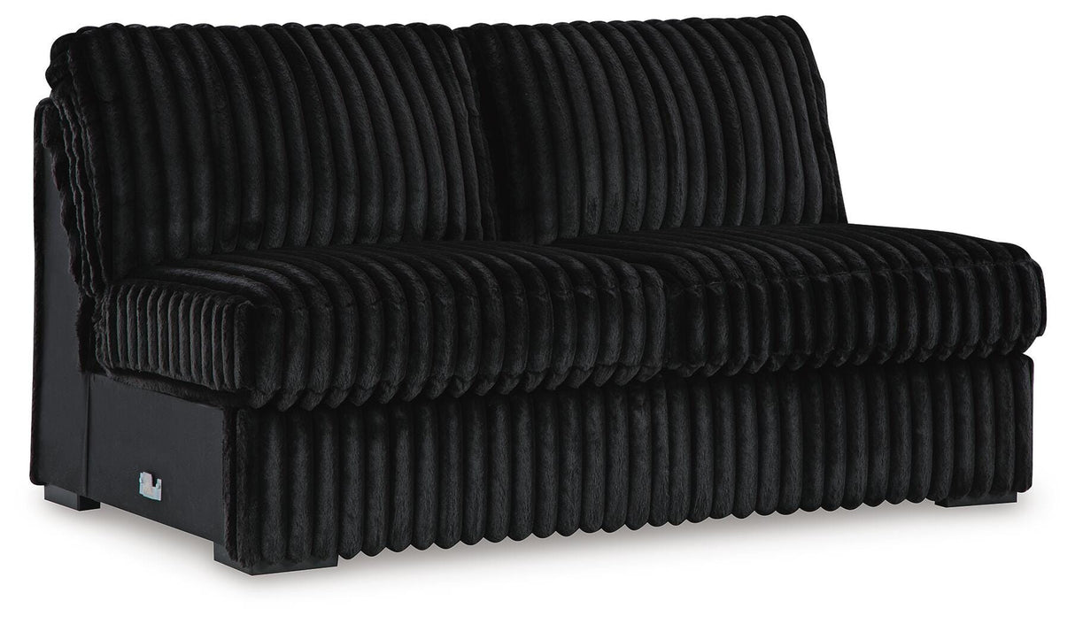 Midnight-Madness Armless Loveseat - 9810334