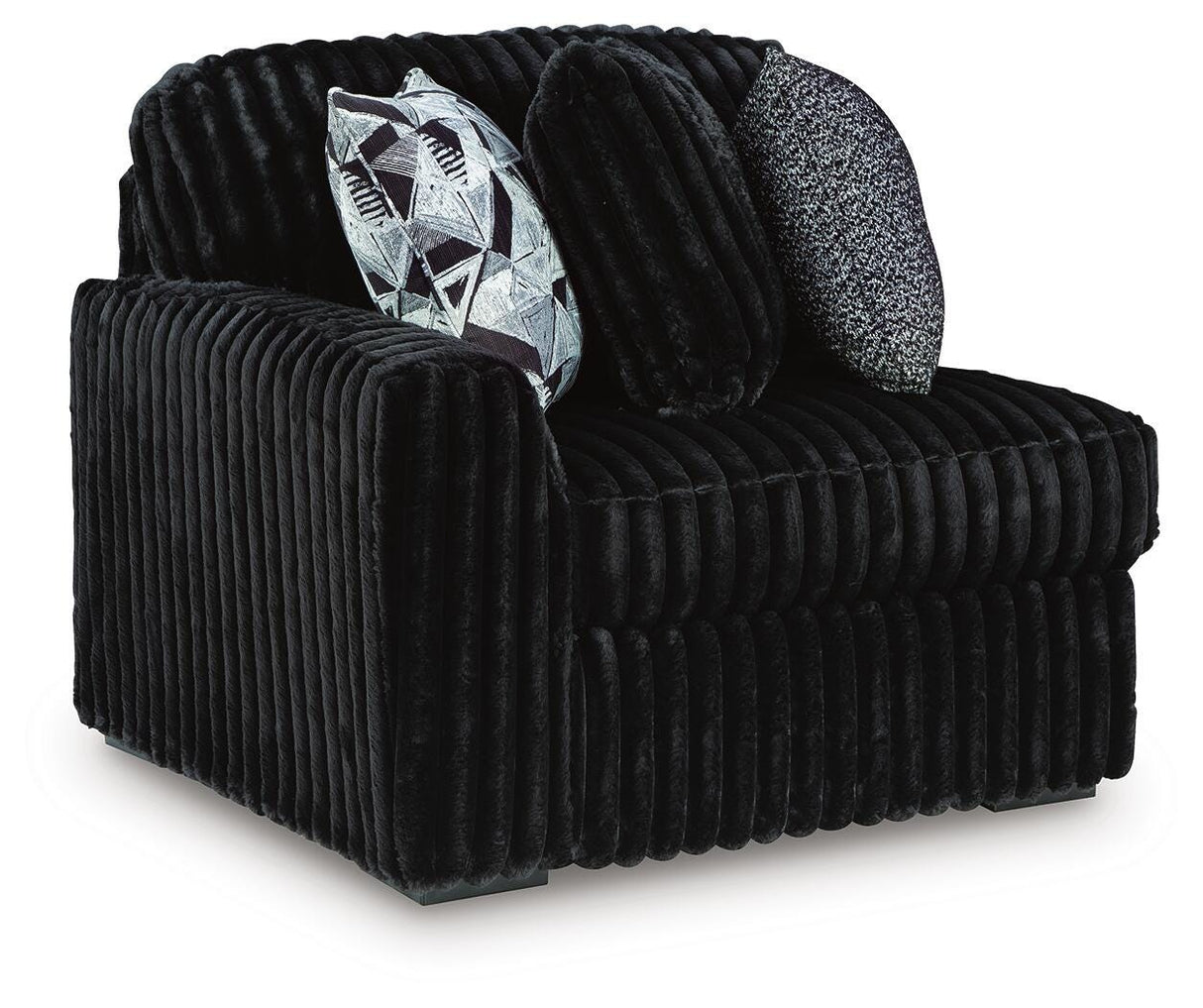 Midnight-Madness Left-Arm Facing Corner Chair - 9810364