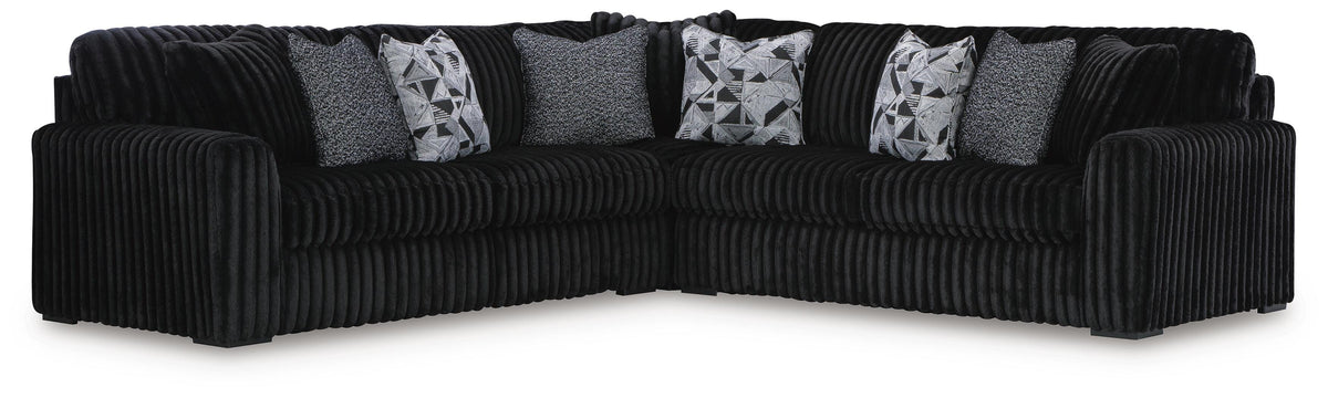 Midnight-Madness 3-Piece Sectional - 98103S6