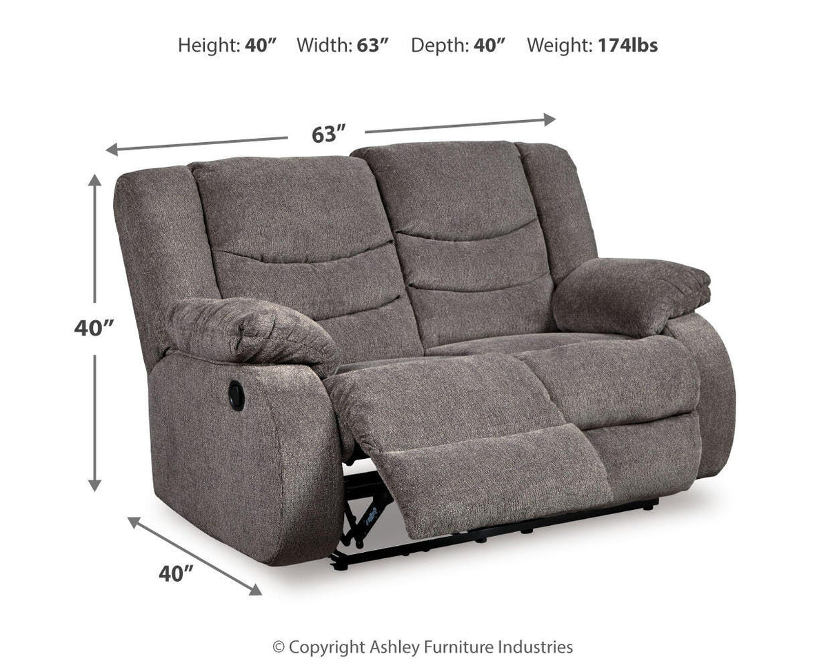 Tulen Reclining Loveseat - 9860686