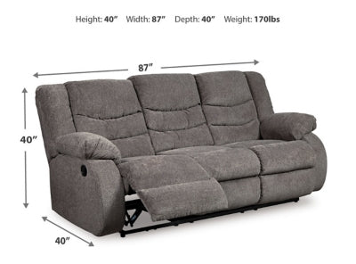 Tulen Reclining Sofa - 9860688