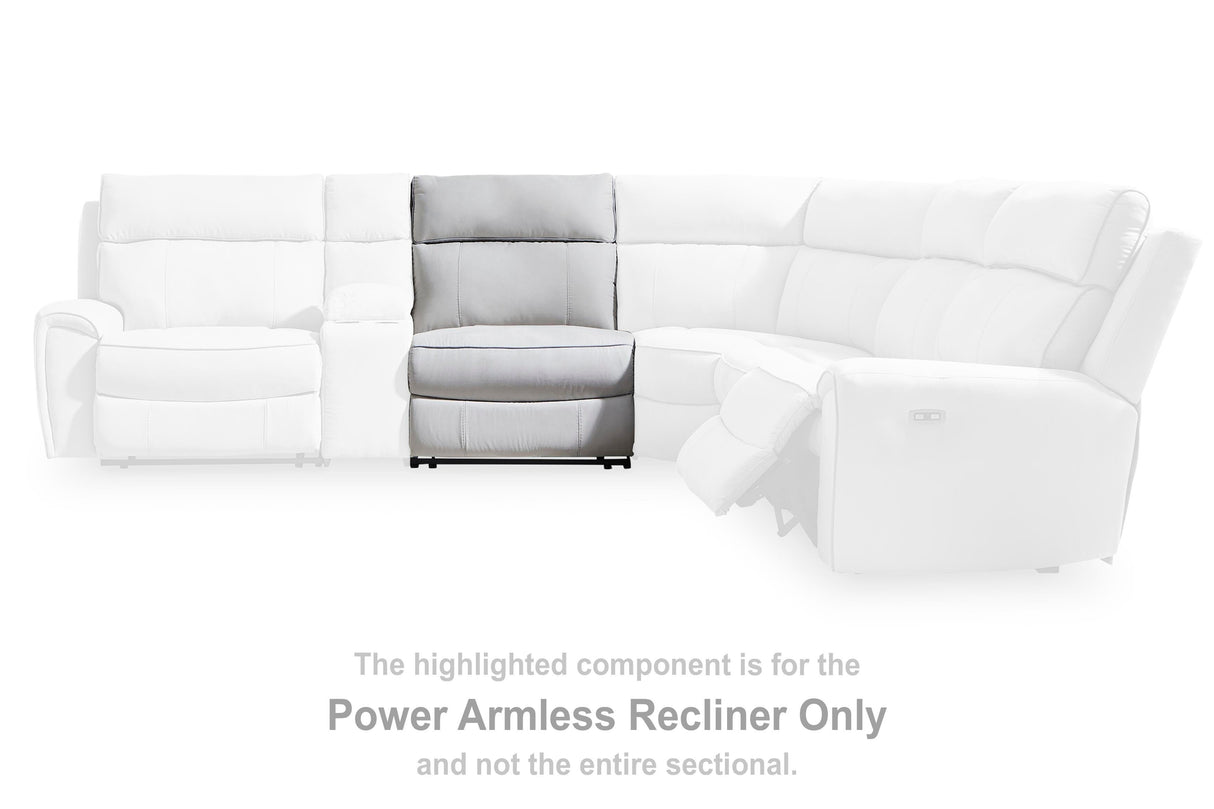 Social Pointe Power Armless Recliner - PC9880231