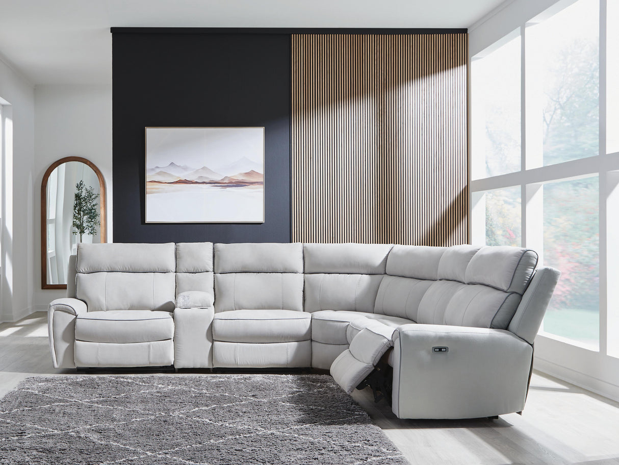 Social Pointe 6-Piece Power Reclining Sectional - PC98802S10