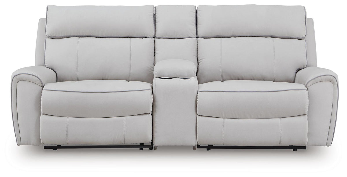 Social Pointe 3-Piece Power Reclining Sectional - PC98802S3