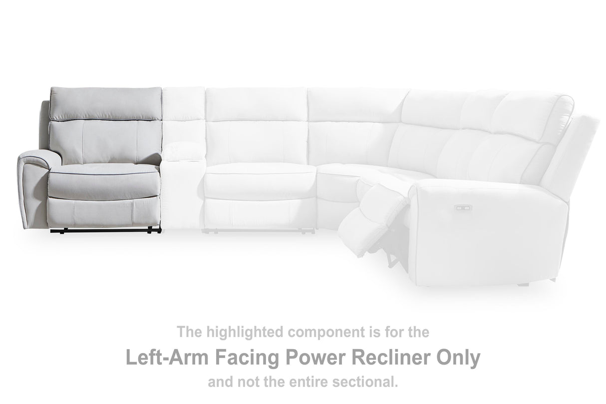 Social Pointe Left-Arm Facing Power Recliner - PC9880258