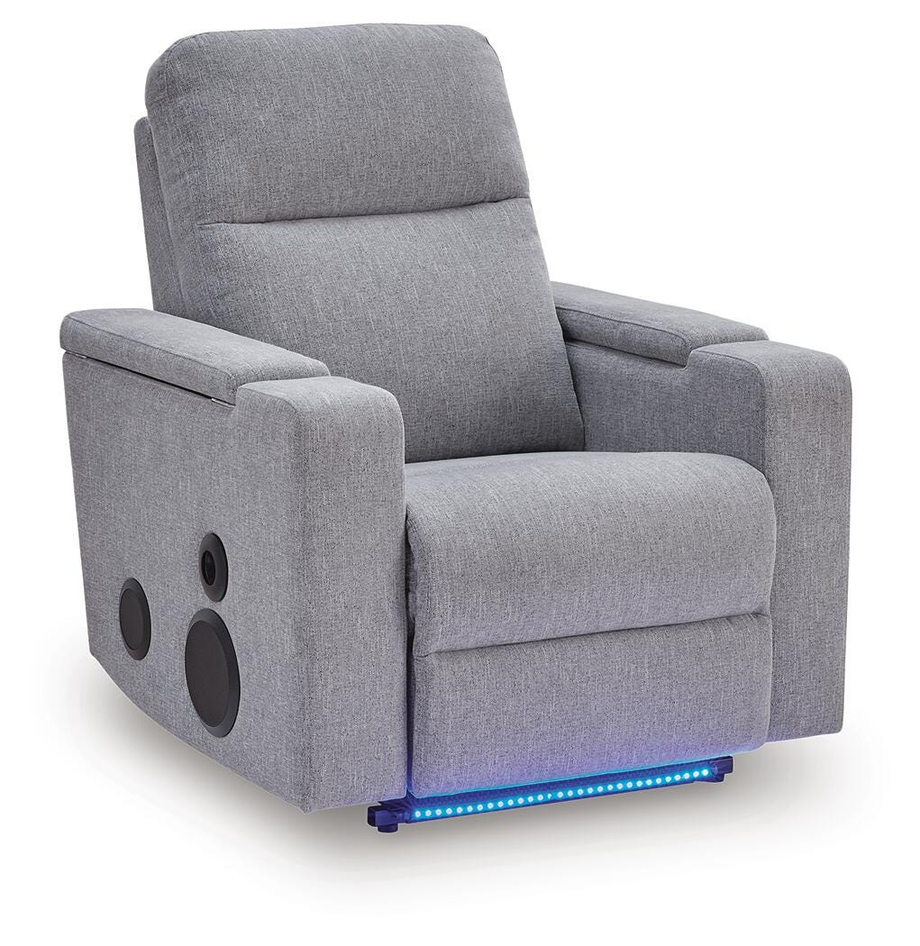Pineland Power Glider Recliner with Audio System - PC9930642A