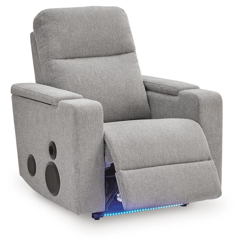 Pineland Power Glider Recliner with Audio System - PC9930642A