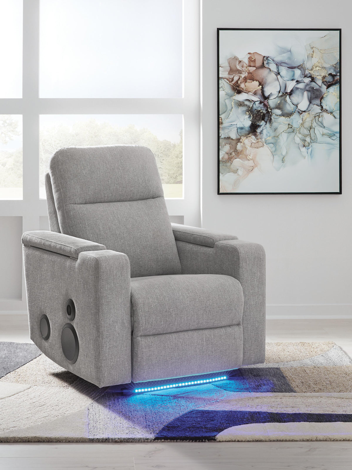 Pineland Power Glider Recliner with Audio System - PC9930642A