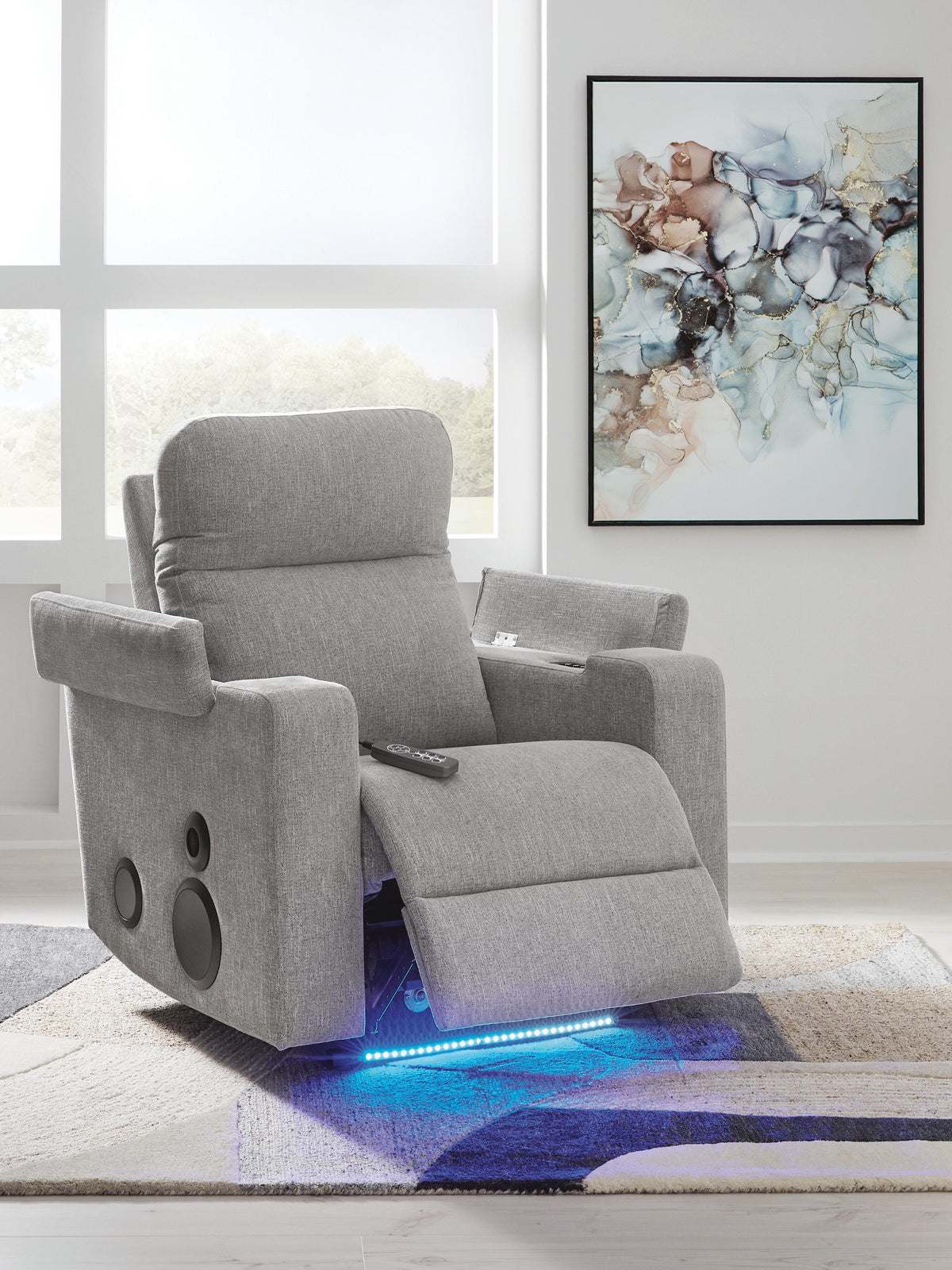 Pineland Power Glider Recliner with Audio System - PC9930642A