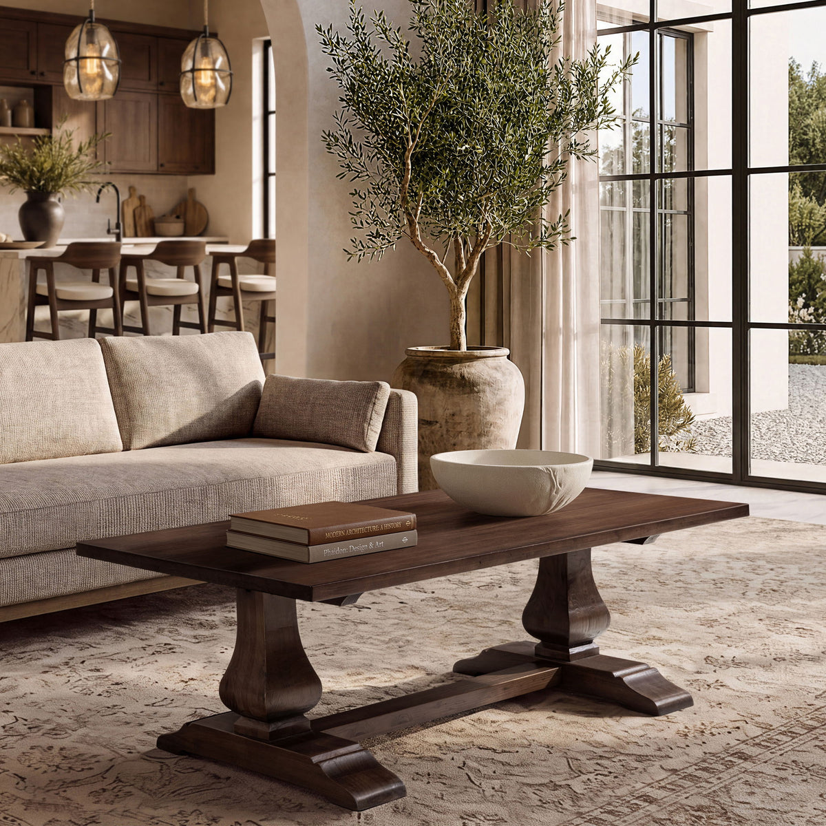Kingsley - Coffee Table - Brown