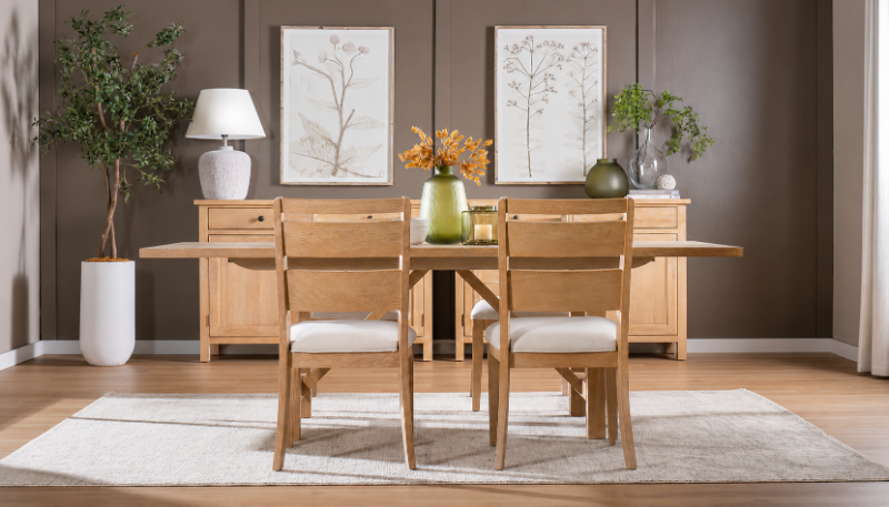 Talia Dining Group w/ 4 Chairs - SCJCTAL+TAJCTALR