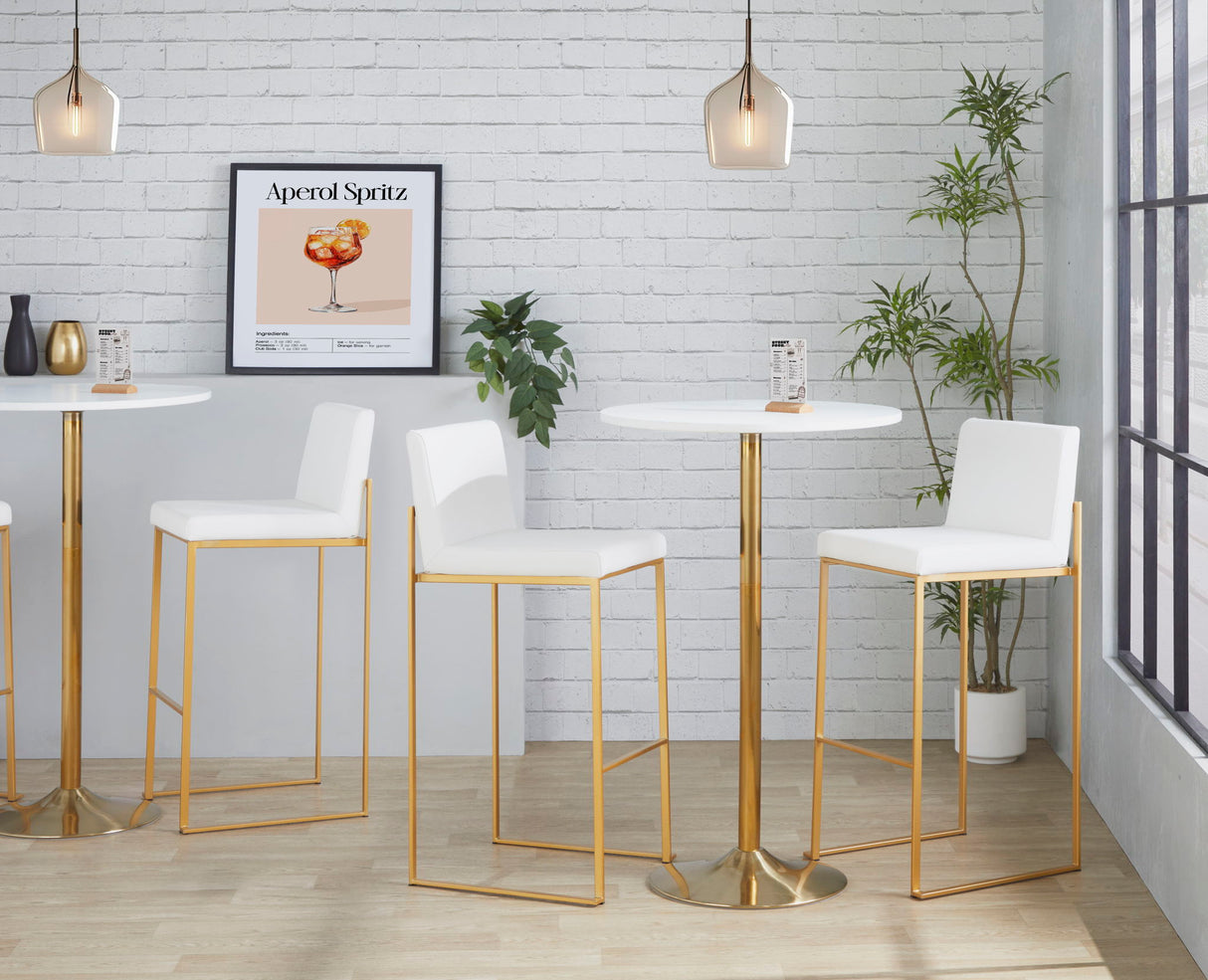 Fuji - Contemporary Design High Back Barstool