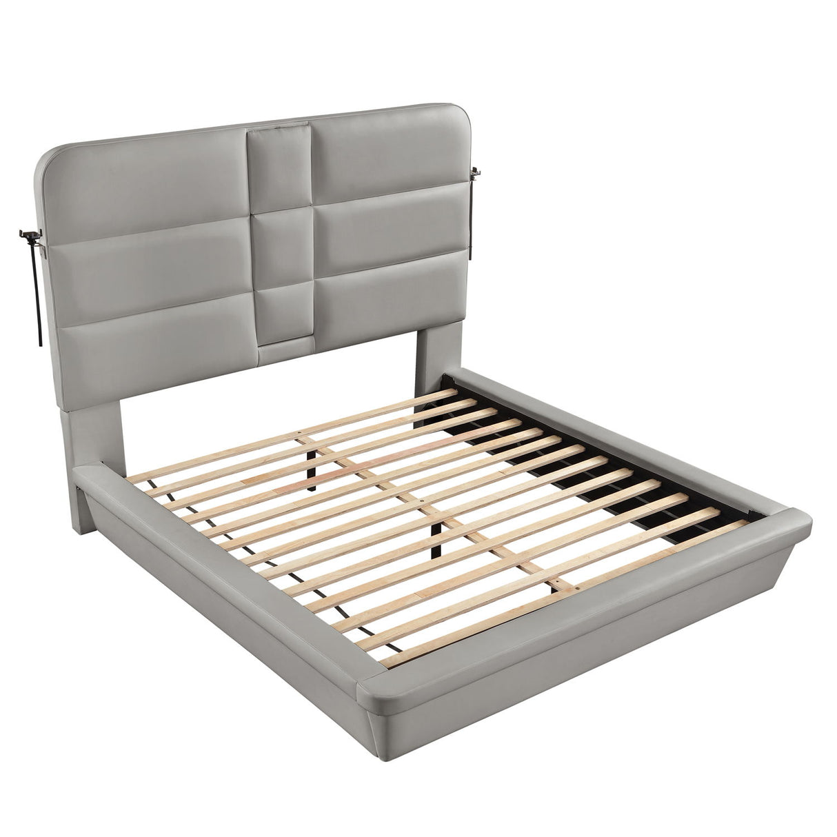 Futura - Upholstered Bed With Tall Headboard