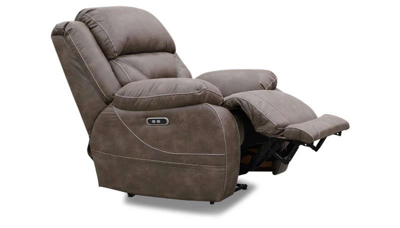 Houston Taupe Power Recliner - HOU2RT