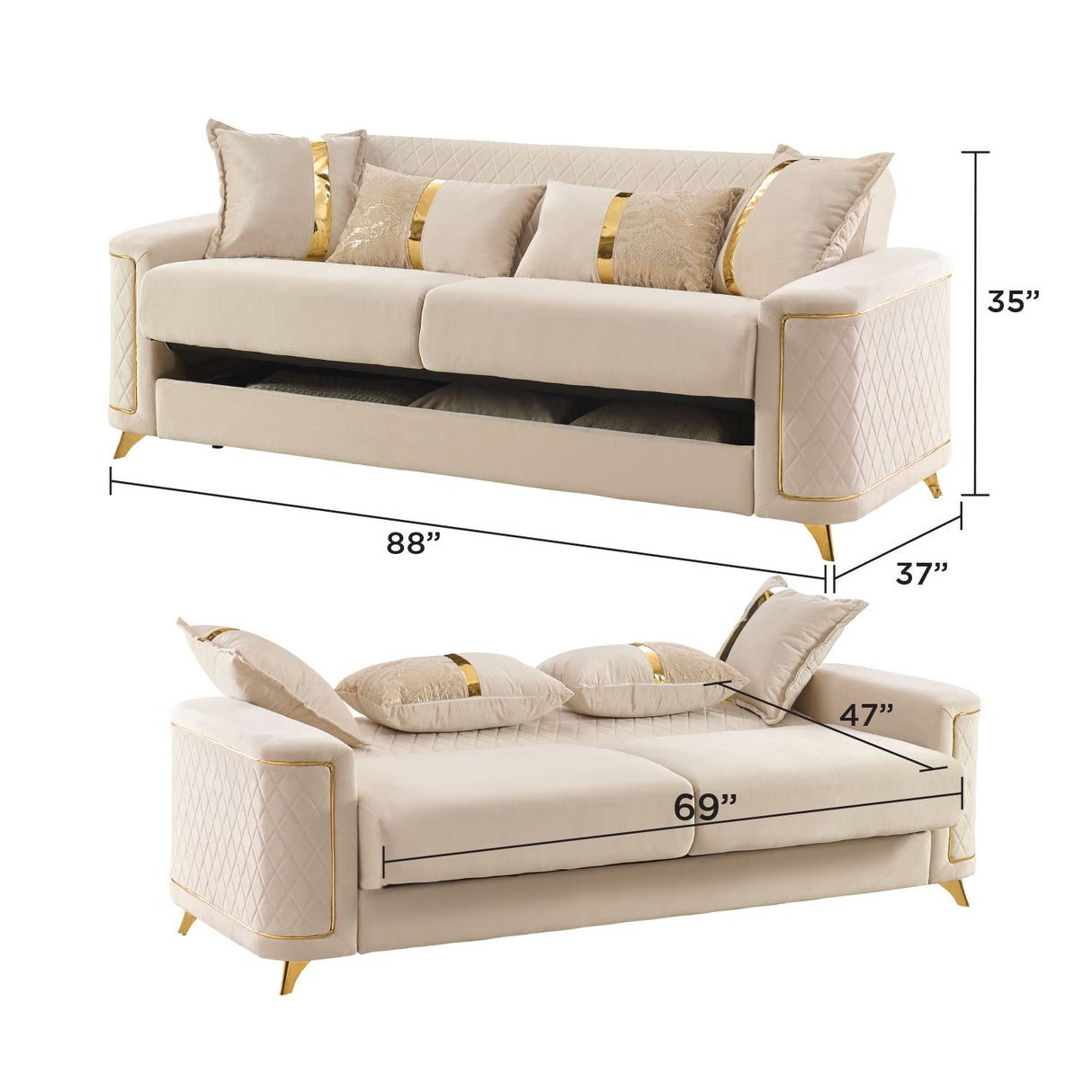 Lisa - Living Room Set