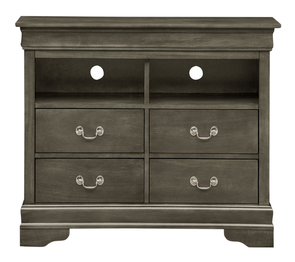 Louis Phillipe - TV Media Chest - Gray