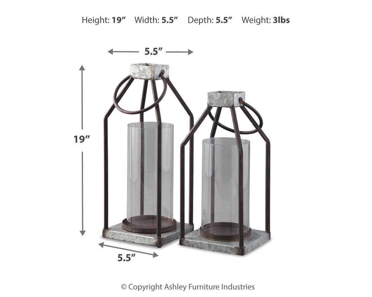 Diedrick Lantern (Set of 2) - A2000346