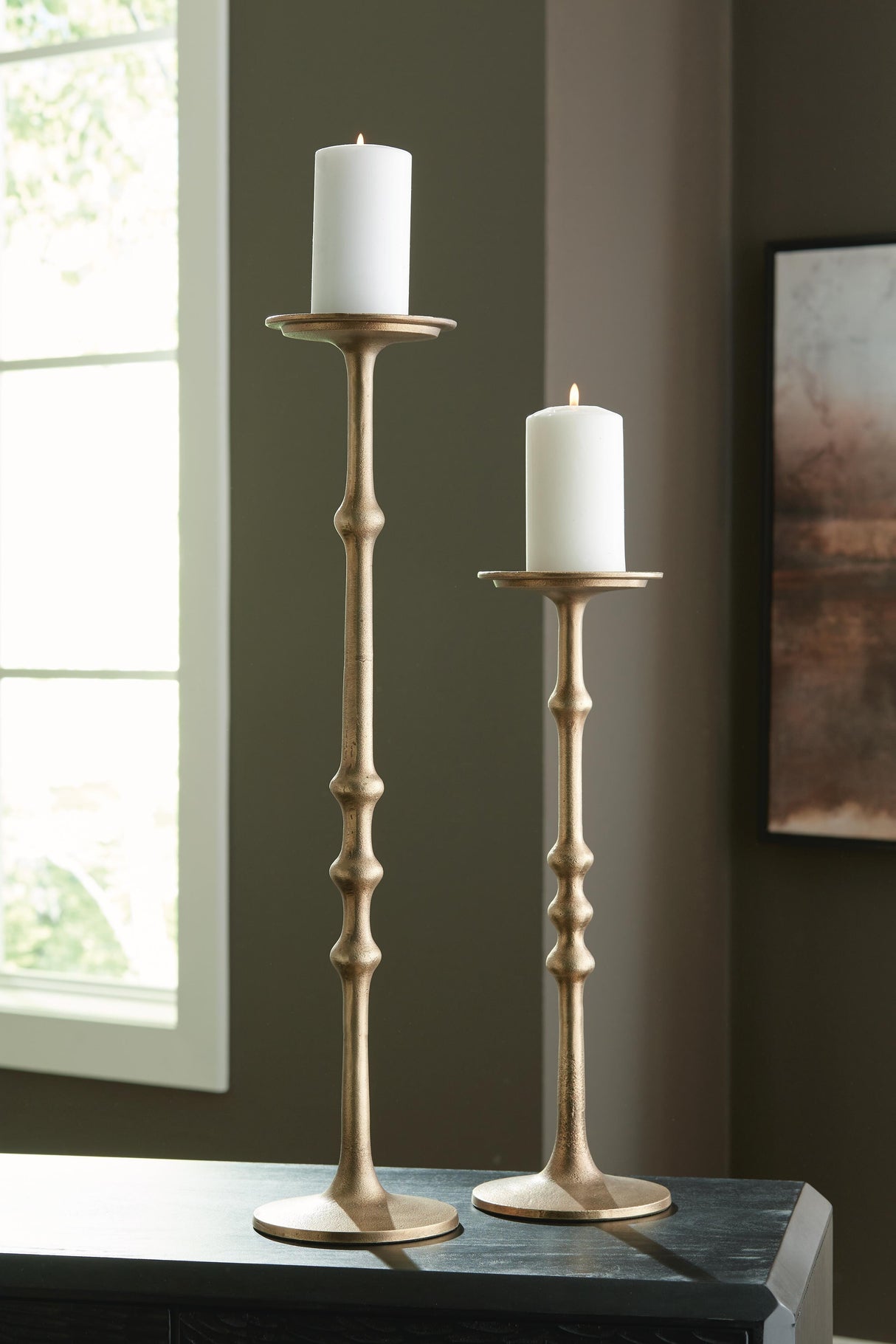 Larwick Candle Holder (Set of 2) - A2000683