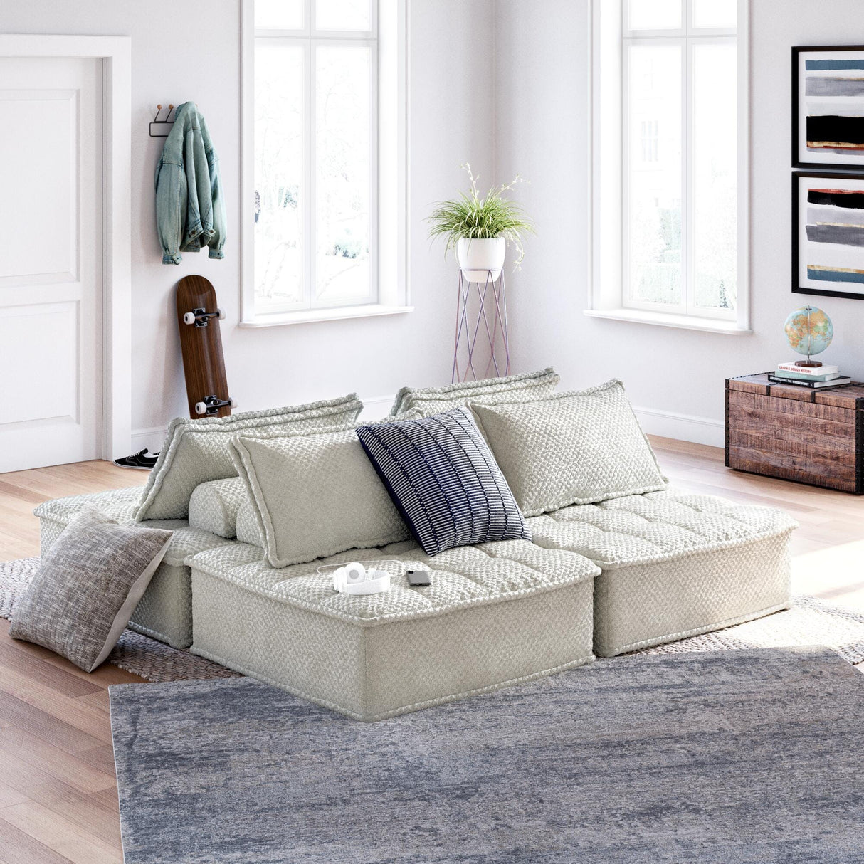 Bales 4-Piece Modular Seating - A3000244A4