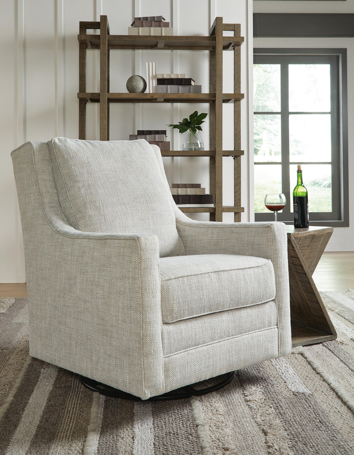 Kambria Swivel Glider Accent Chair - A3000265