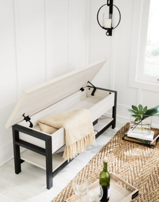 Rhyson Storage Bench - A3000312