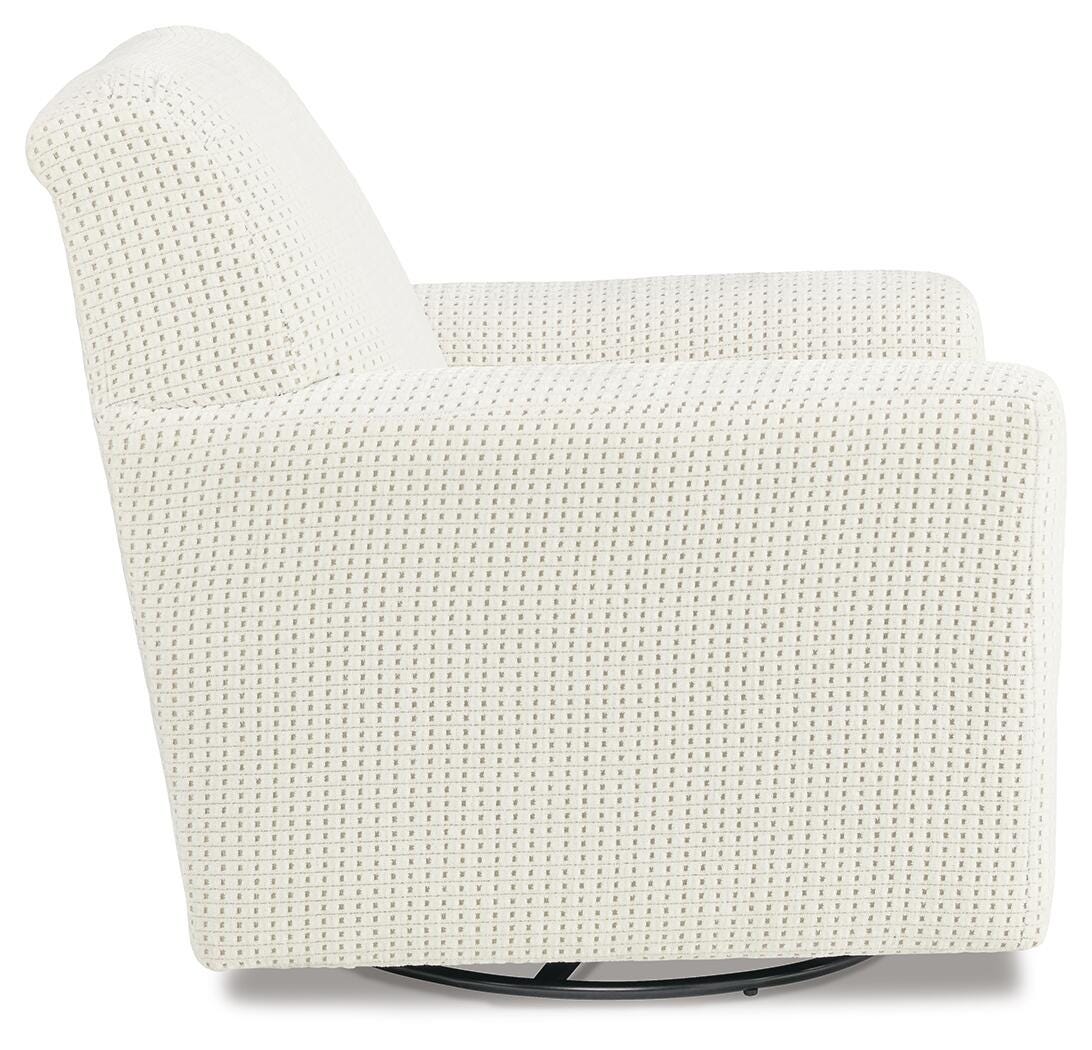 Herstow Swivel Glider Accent Chair - A3000365