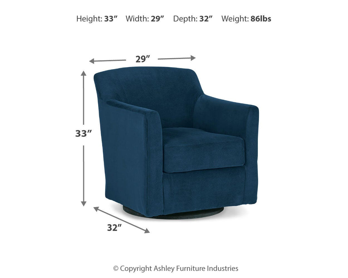 Bradney Swivel Accent Chair - A3000602