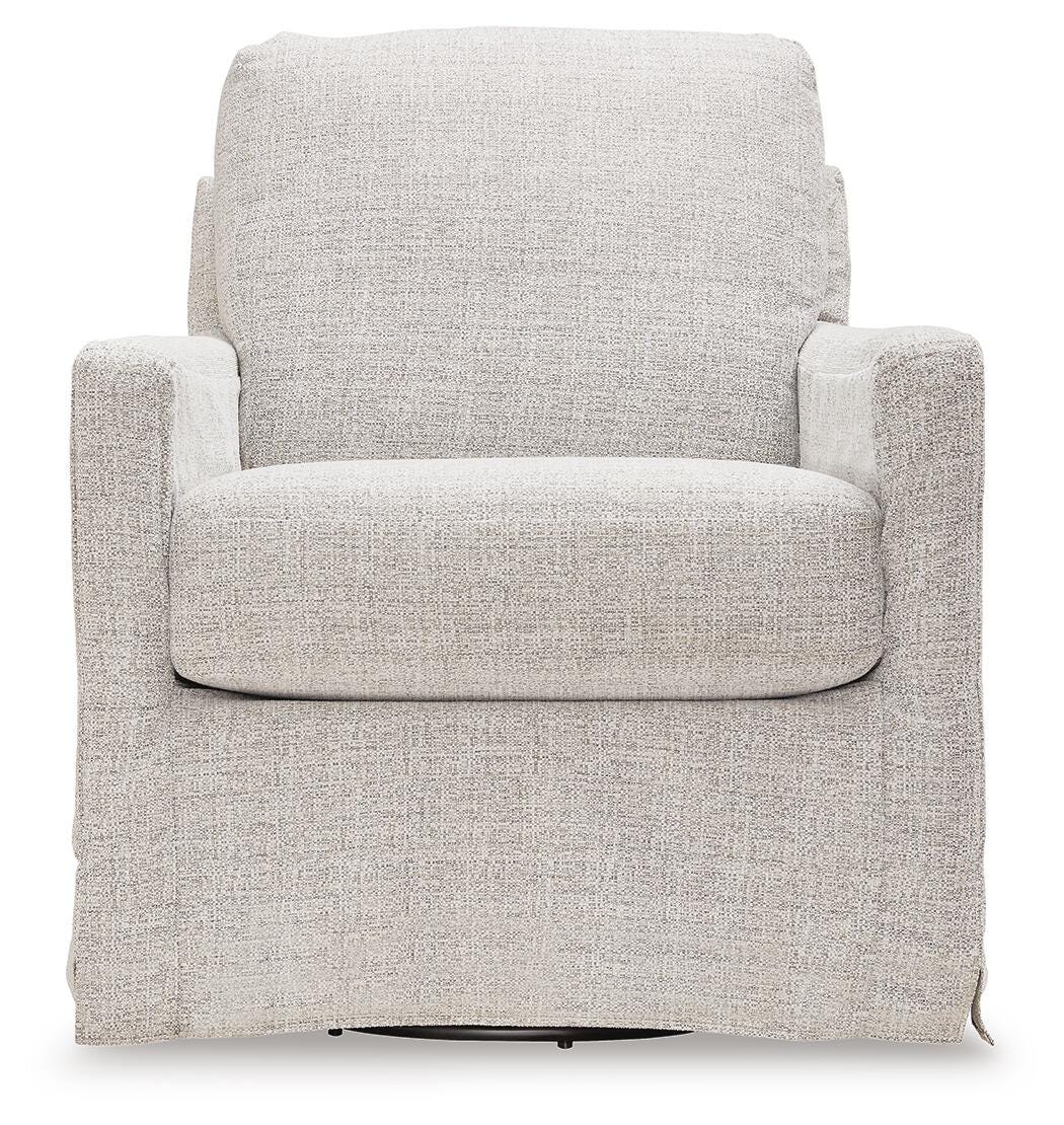 Nenana Next-Gen Nuvella Swivel Glider Accent Chair - A3000644