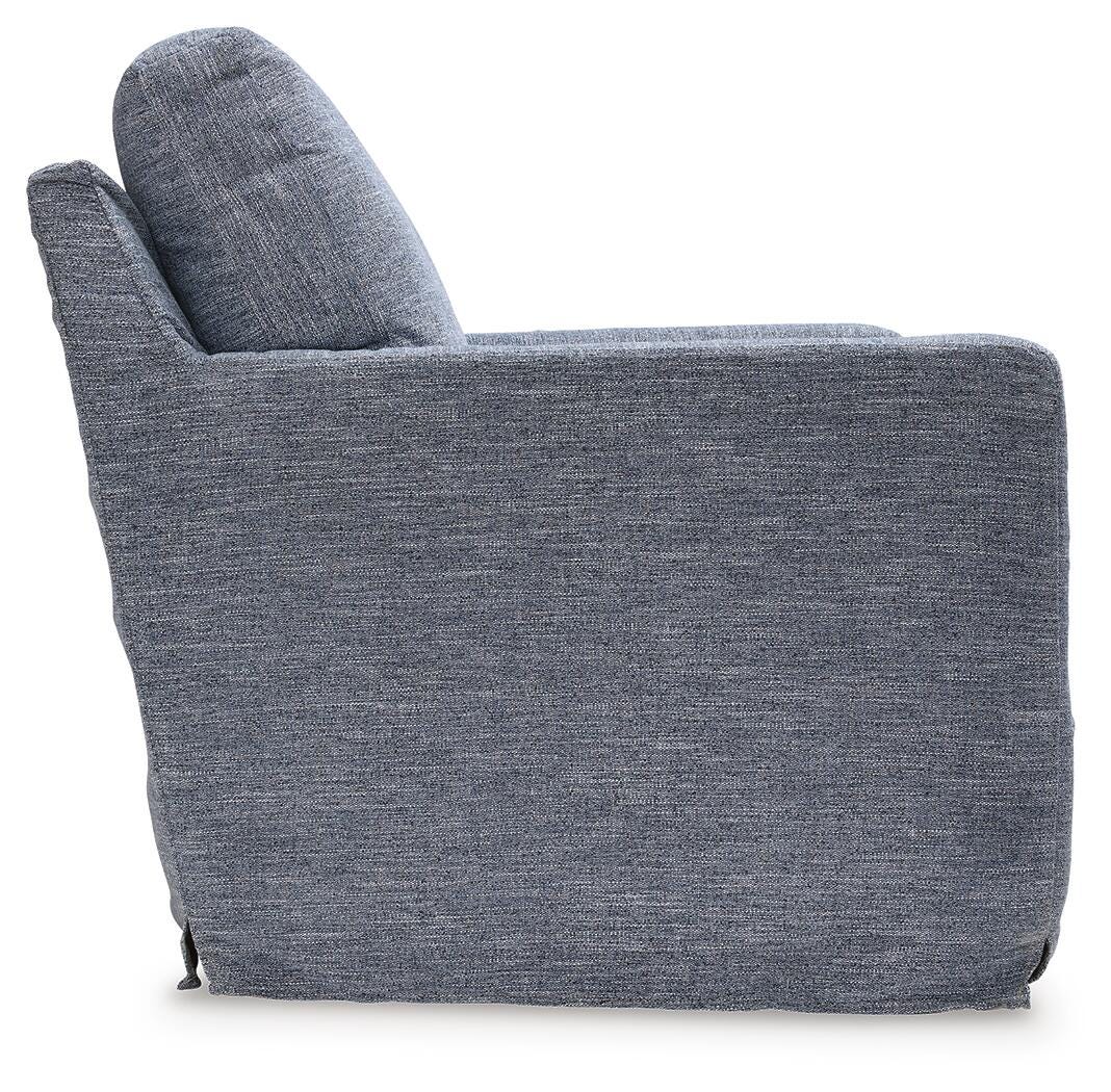Nenana Next-Gen Nuvella Swivel Glider Accent Chair - A3000646