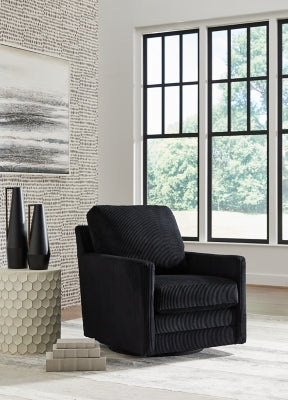 Icaman Swivel Accent Chair - A3000726