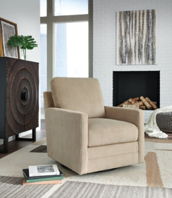 Icaman Swivel Accent Chair - A3000728