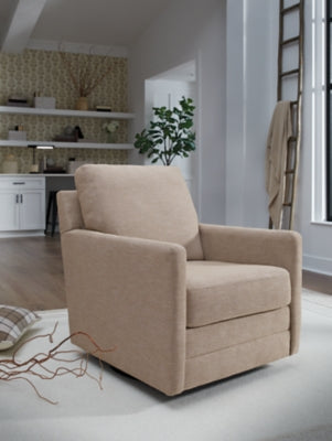 Freybourne Next-Gen Nuvella Swivel Accent Chair - A3000736