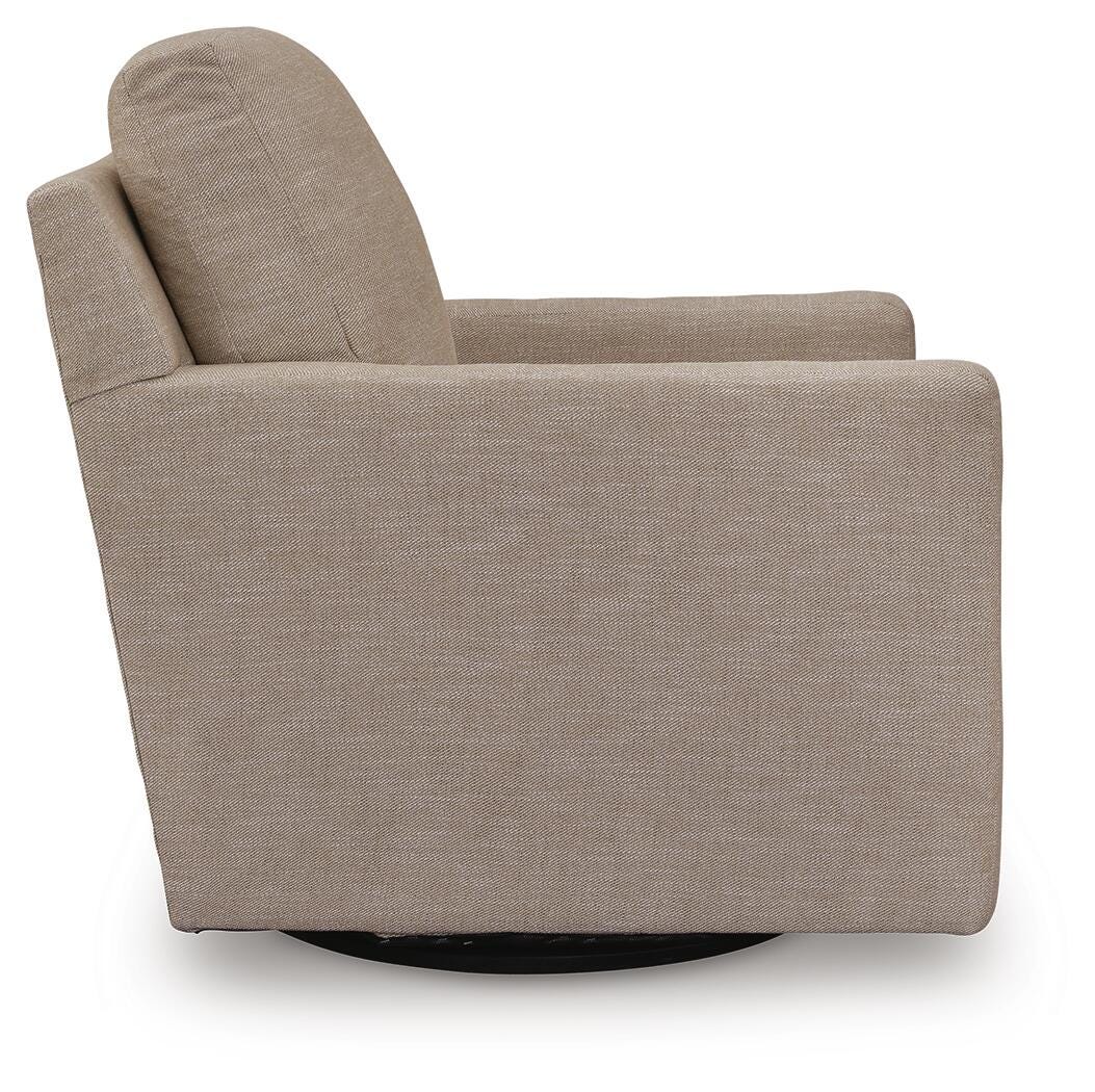 Freybourne Next-Gen Nuvella Swivel Accent Chair - A3000736