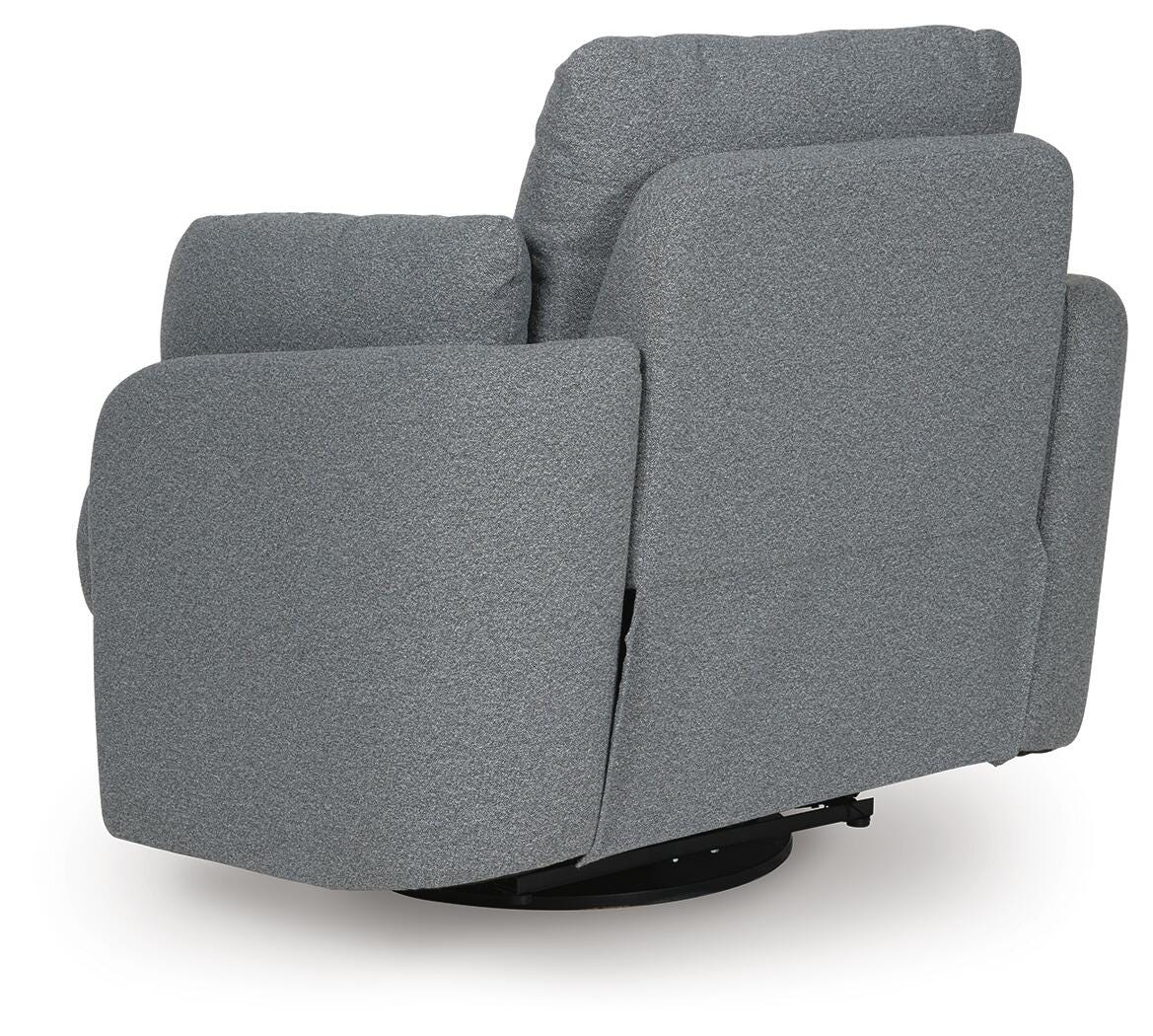 Alainmont Next-Gen Nuvella Swivel Power Recliner - A3000738