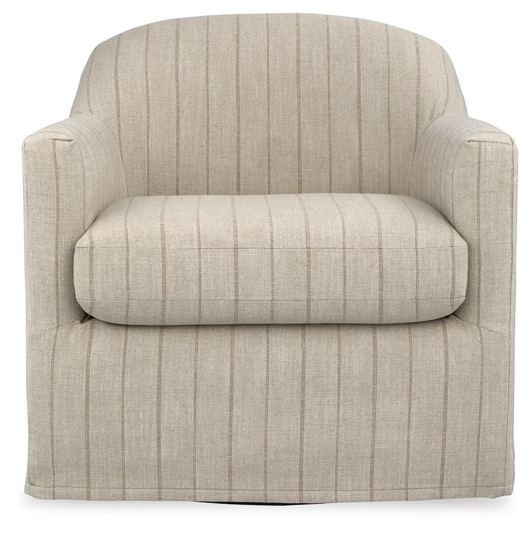 VALWICK SWIVEL ACCENT CHAIR A3000817 - A3000817