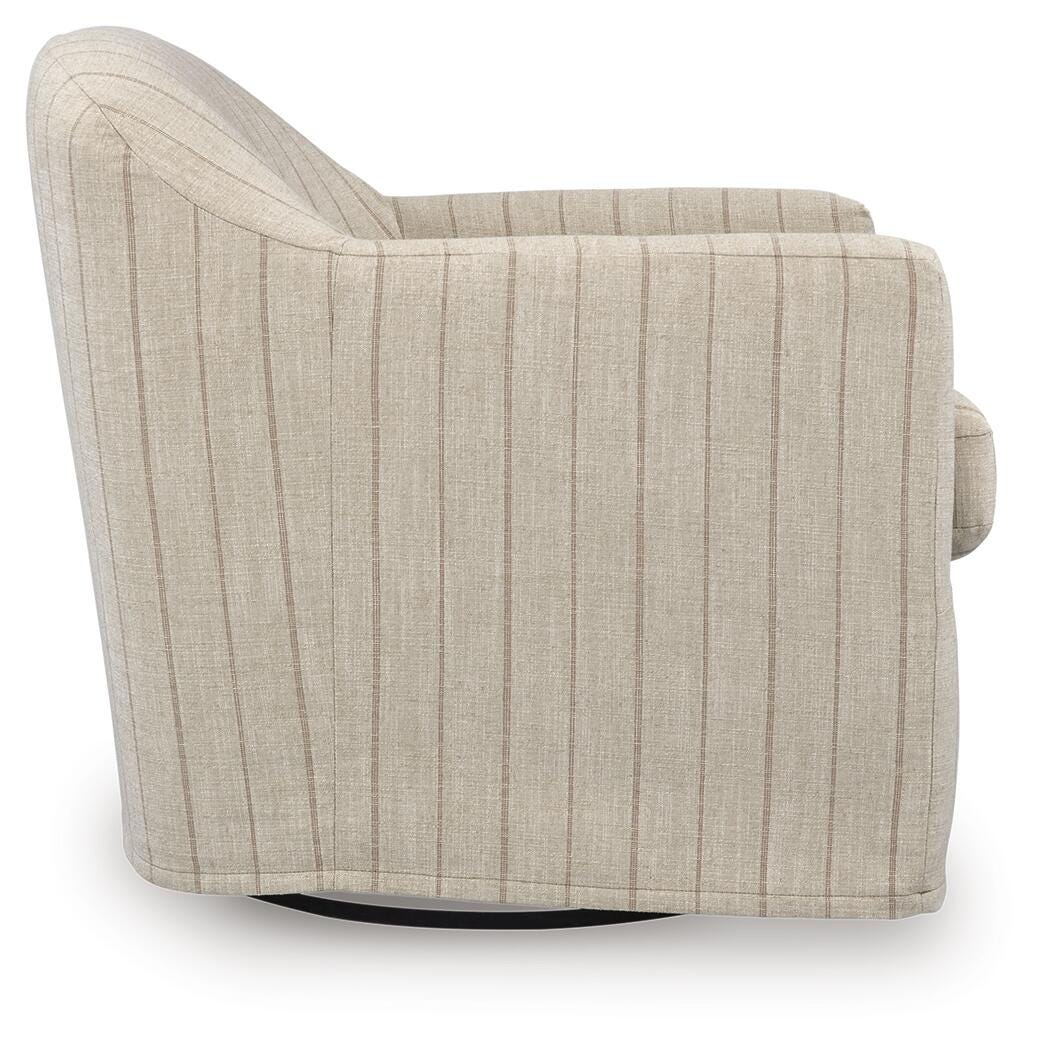 VALWICK SWIVEL ACCENT CHAIR A3000817 - A3000817